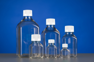 NEST® PETG Square Storage Bottles, Sterile, DNase/RNase/Pyrogen free, 30ML - 1000ML