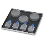 Ohaus® Shaker Accessories, Culture Platform with Mat, 46 X 46 cm, S/S, 30400066
