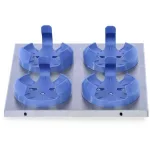 Ohaus® Shaker Accessories, Dedicated Platform, 33 X 33 cm, 4 x 1000 mL, S/S, 30400078