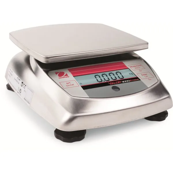 Ohaus® Valor™ 3000, V31X3, Max. capacity 3KG, Readability 1g, Platform size 158x146mm, 71210131