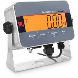Ohaus® Indicator i-DT33XW, DT33XW-EU, Resolution 30.000, 100 Hours with Rechargeable Battery, 30648431
