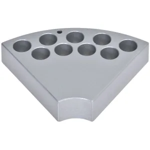 Ohaus® Hotplates & Stirrers Accessories, Sectional Block 12 mm Vials, 30500572