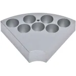 Ohaus® Hotplates & Stirrers Accessories, Sectional Block 17 mm Vials, 30500574