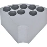 Ohaus® Hotplates & Stirrers Accessories, Sectional Block 16 mm Test Tubes, 30500578