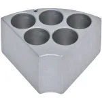 Ohaus® Hotplates & Stirrers Accessories, Sectional Block 25 mm Test Tubes, k 25 mm Test Tubes, 30500580