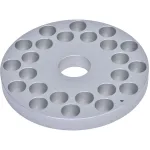 Ohaus® Hotplates & Stirrers Accessories, Uni Block 21 mm Vials, 30500584