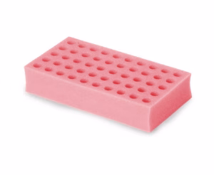 16 mm Tube Rack Foam 50-Tube Capacity