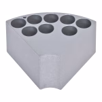 Sectional Block 16 mm Test Tubes