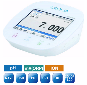 Horiba® LAQUA F-72A-S, Benchtop pH/ORP/Ion/Temperature Meter kit - 3999960011