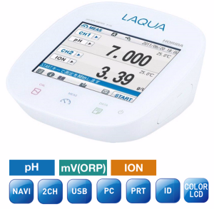 Horiba® LAQUA F-73G, Benchtop pH/ORP/Ion/Temperature Meter - 3200575123
